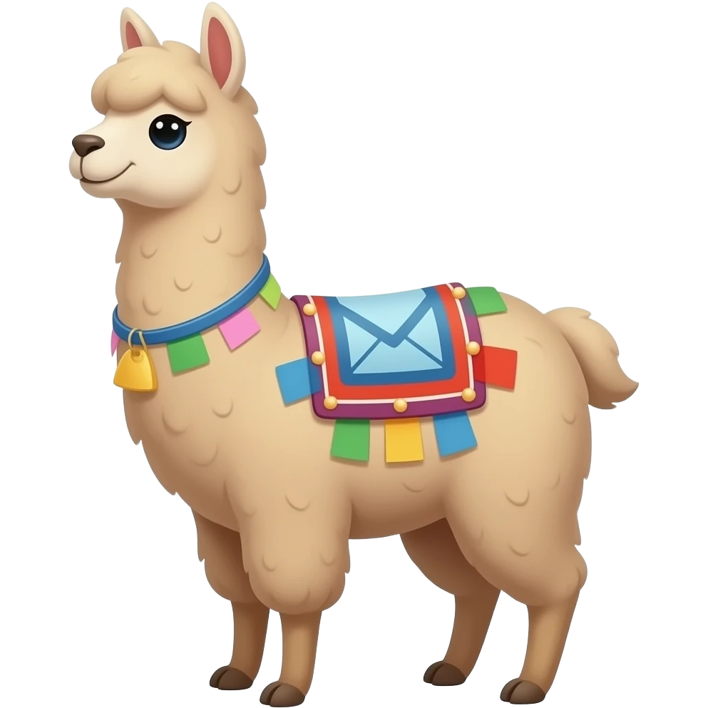 email marketing llama emoji