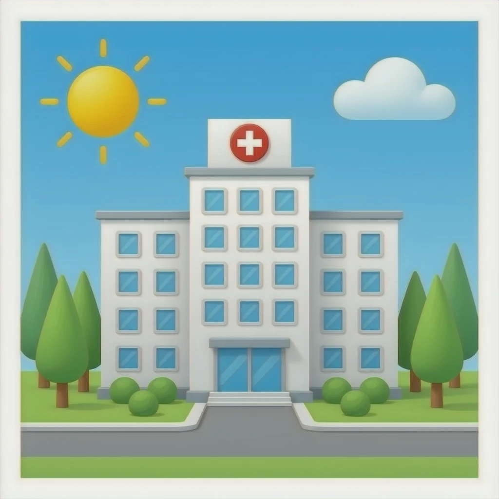 Hospital emoji emoji