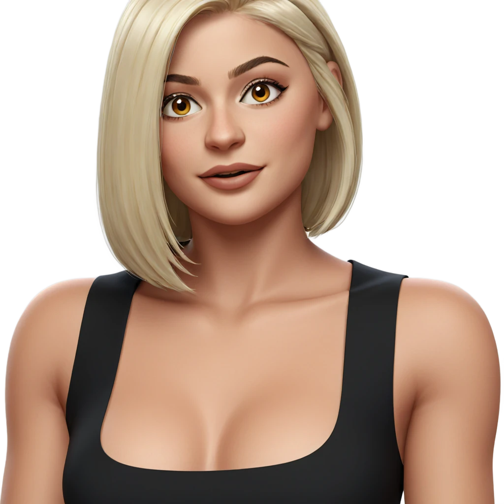 realistic portrait of a girl emoji