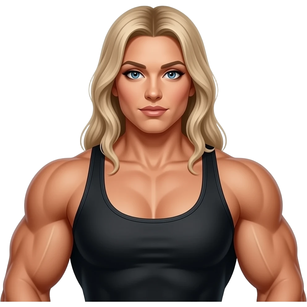 massive musclewoman emoji