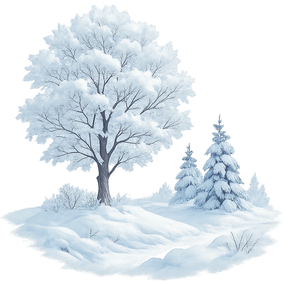 winter, remove background emoji