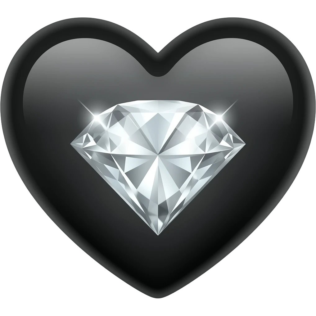 💎🖤 emoji