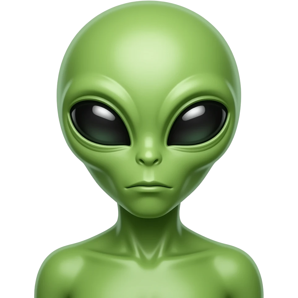 green character emoji