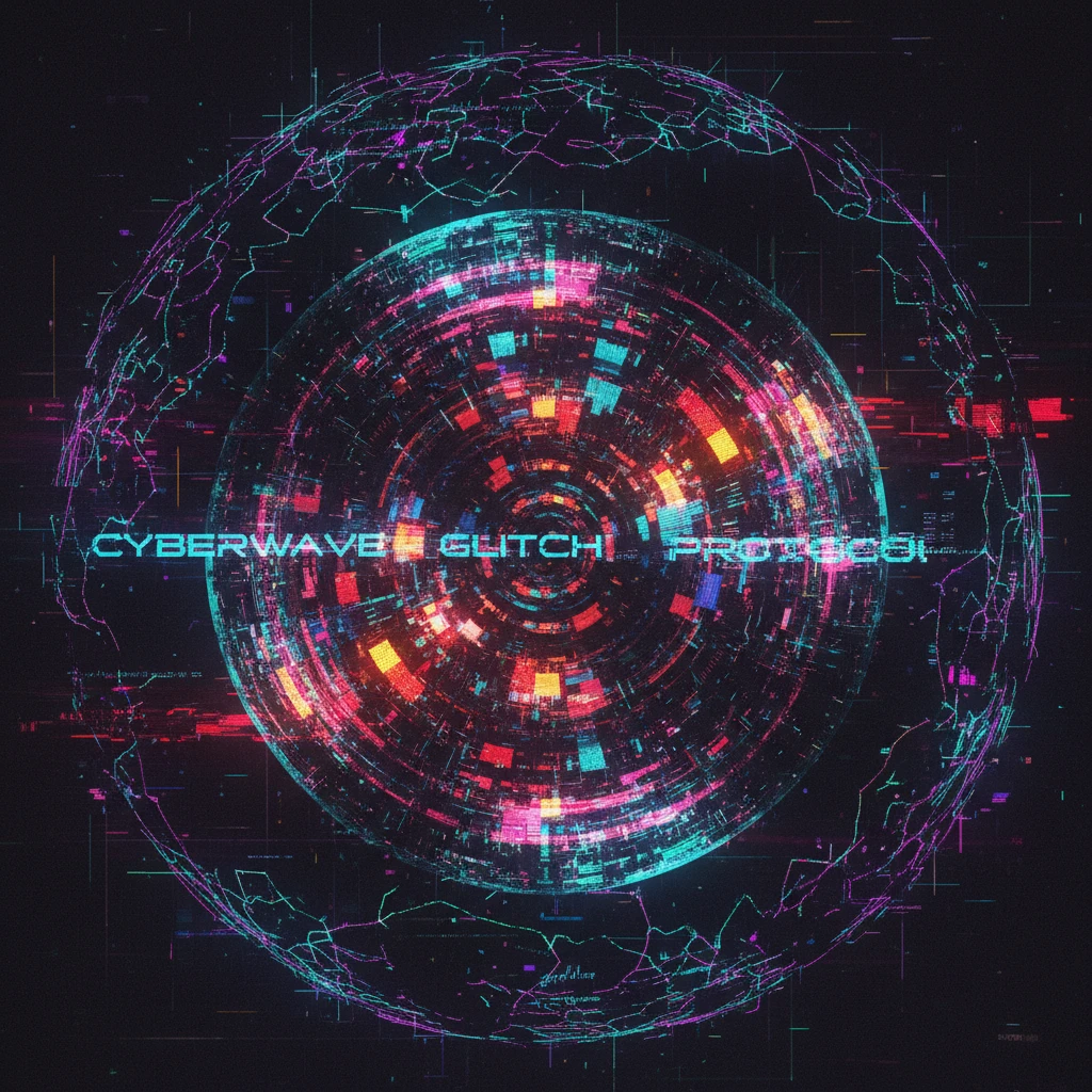 cyberwave glitch digital microscanner projection of these images but featuring no people, cyber hologram, abstract, experimental glitchy brutalist graphicwave,  style of anime - A massive sphere inside of a sphere inside of emoji