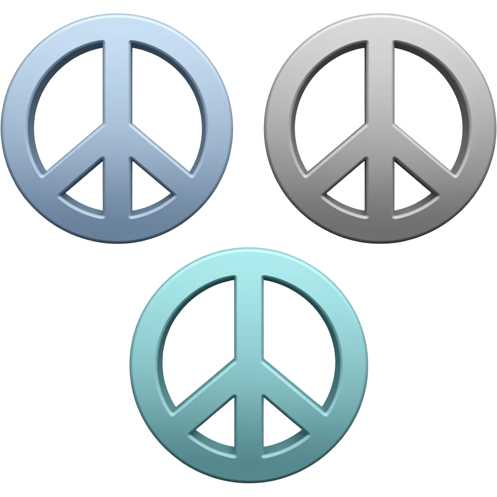 3 Peace emoji