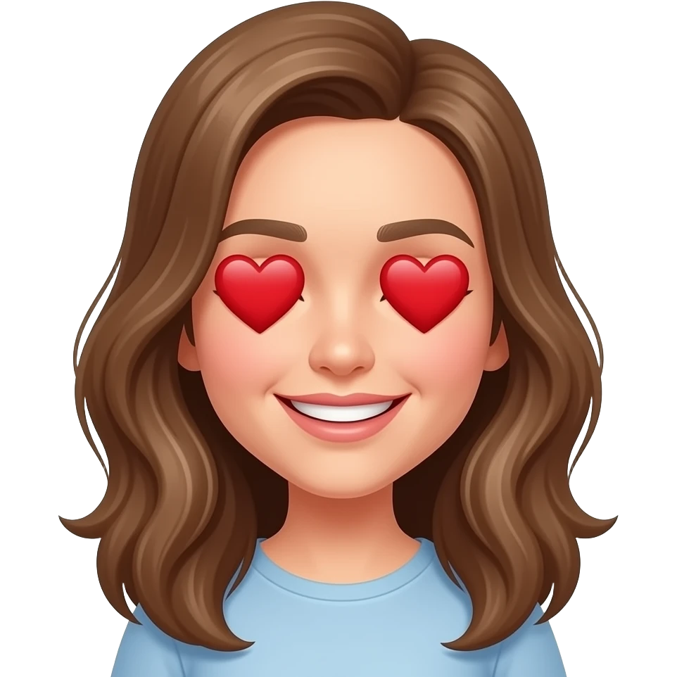 smiling face with heart-eyes emoji