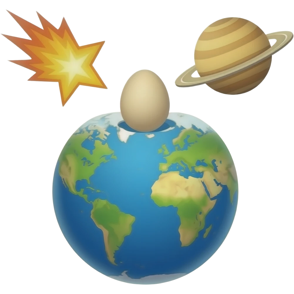 🪐🥚🌠🌏 emoji