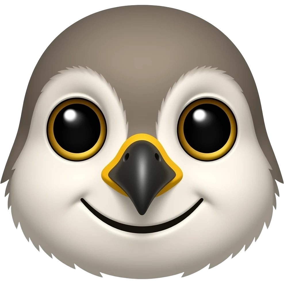 Хорёк улыбается emoji