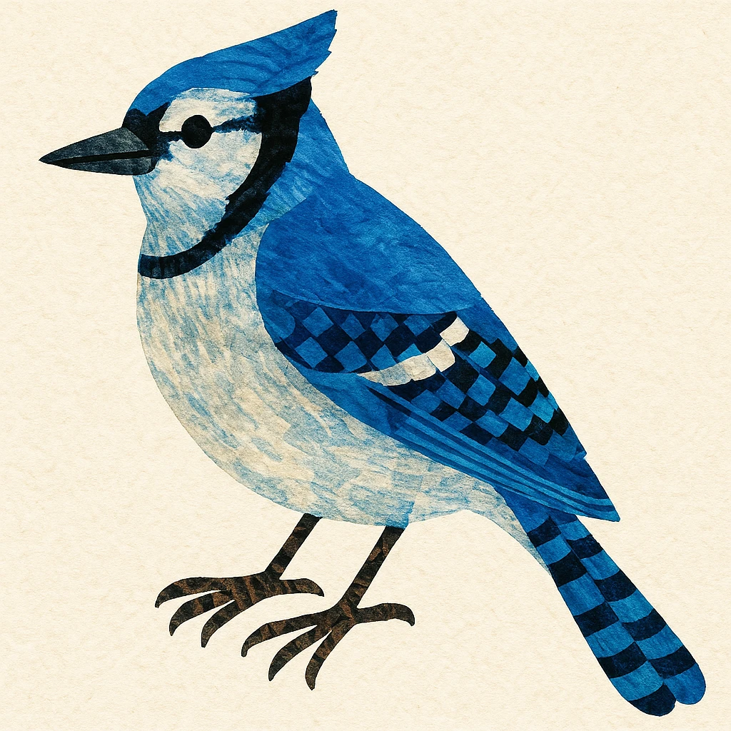 Eric carle blue jay emoji