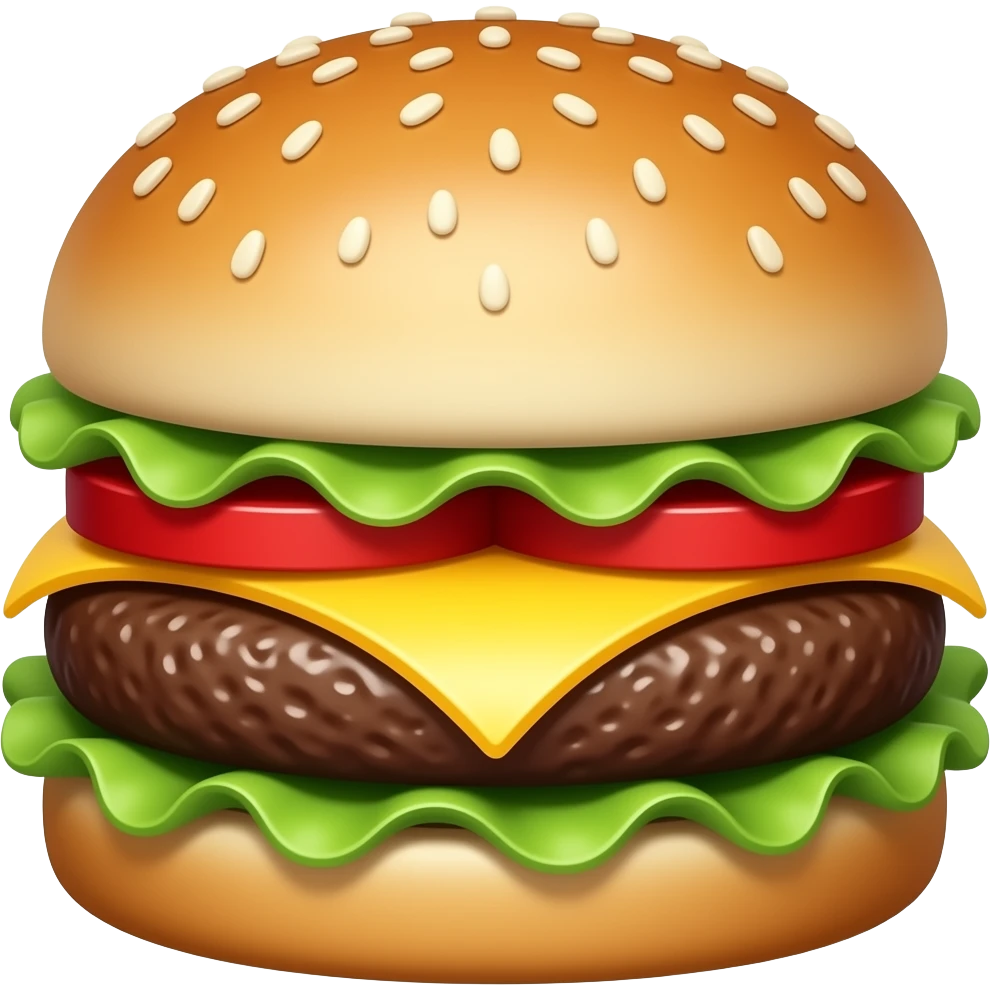 Beefburger emoji