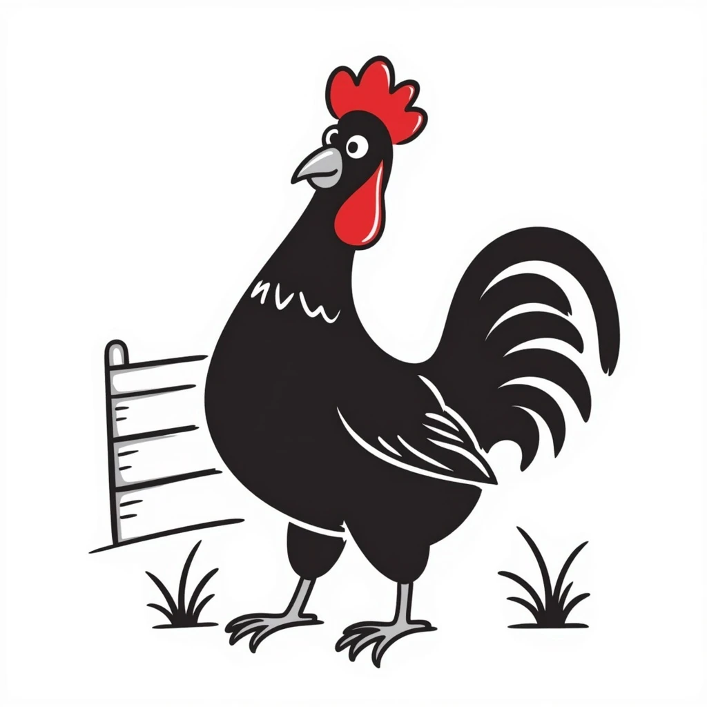 Rooster emoji