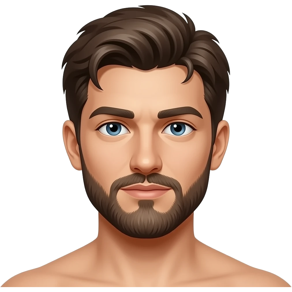 Young ancient Greek male emoji