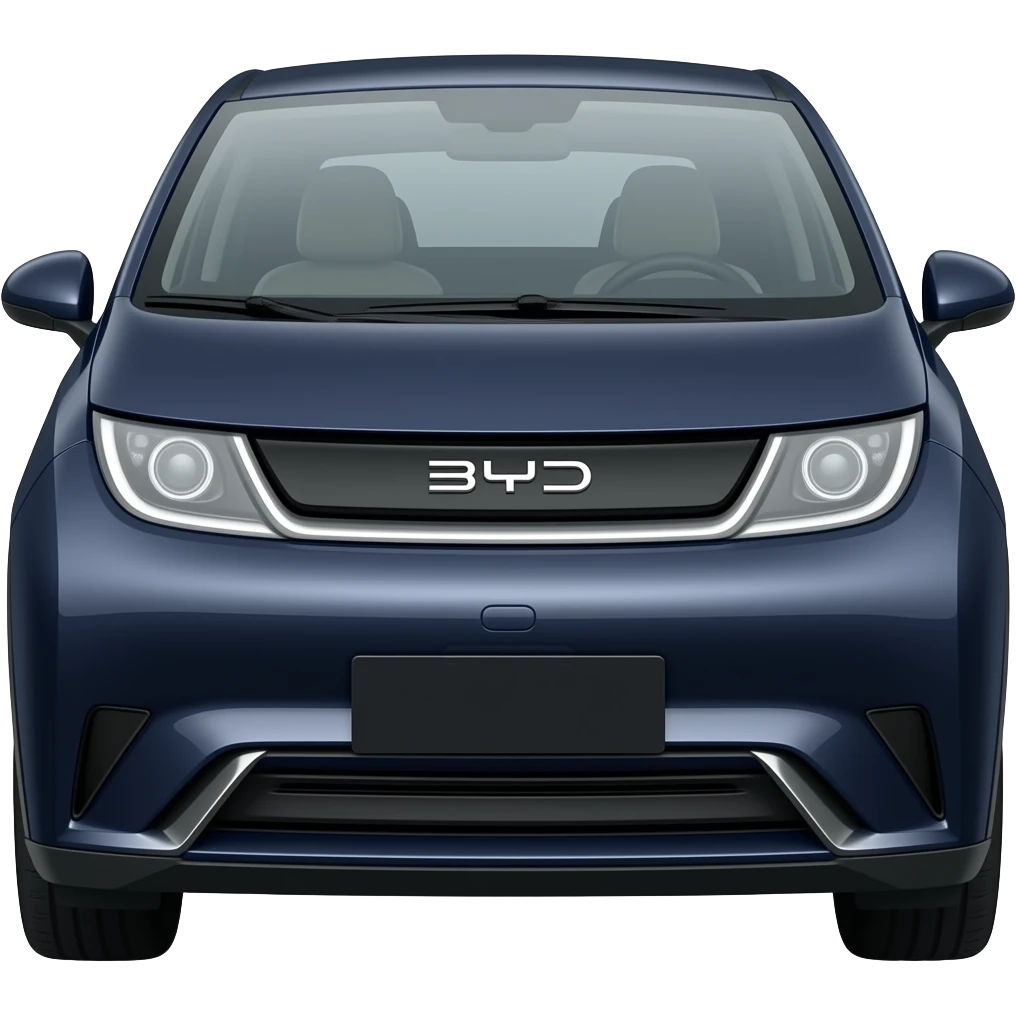 black byd dolphin mini emoji