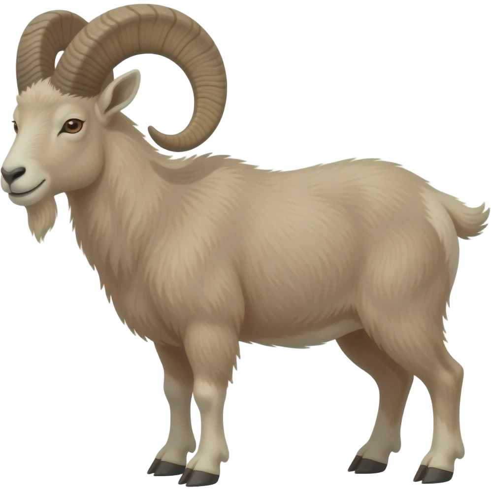 Mountain goat emoji