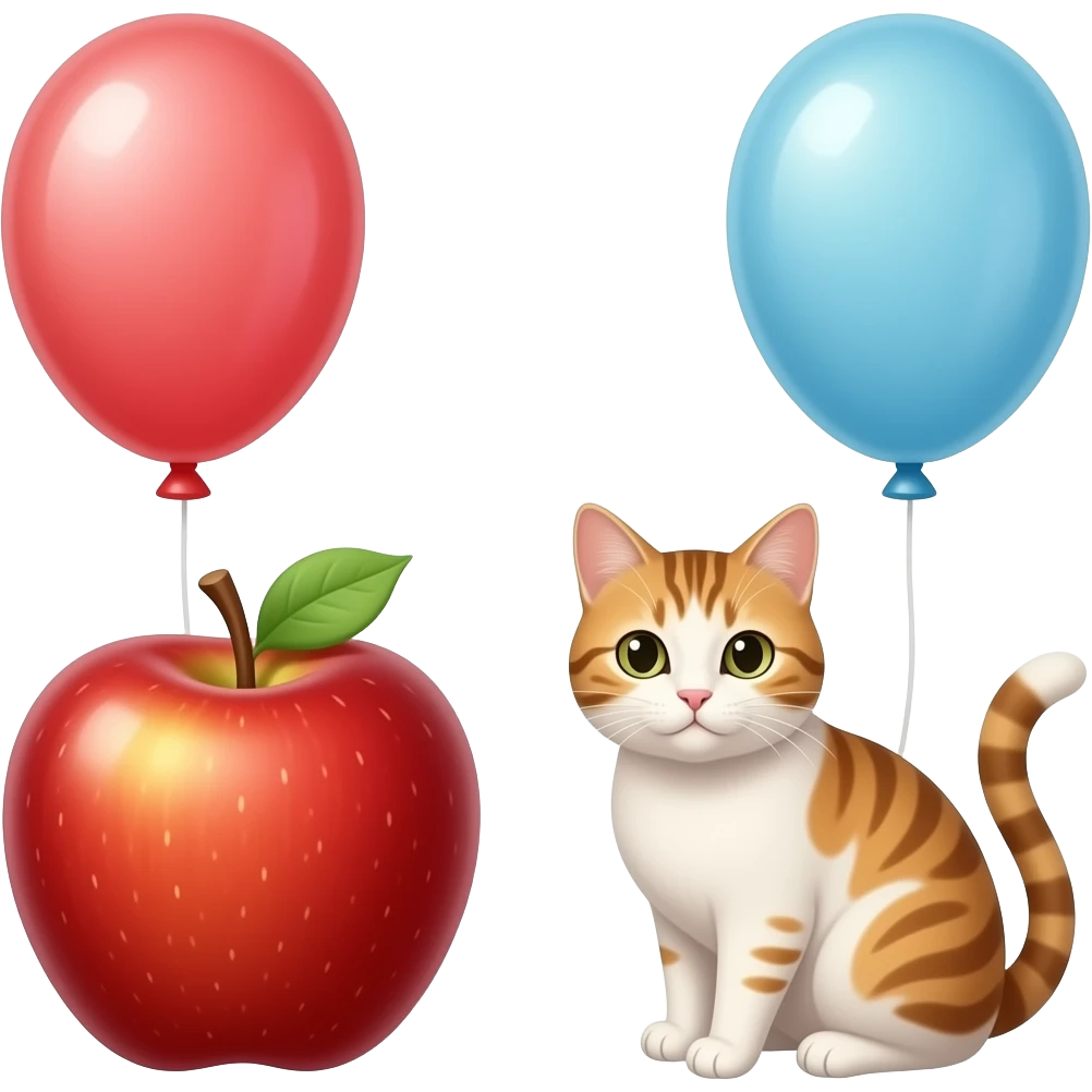 Aa🍎 Bb🎈Cc🐱 emoji