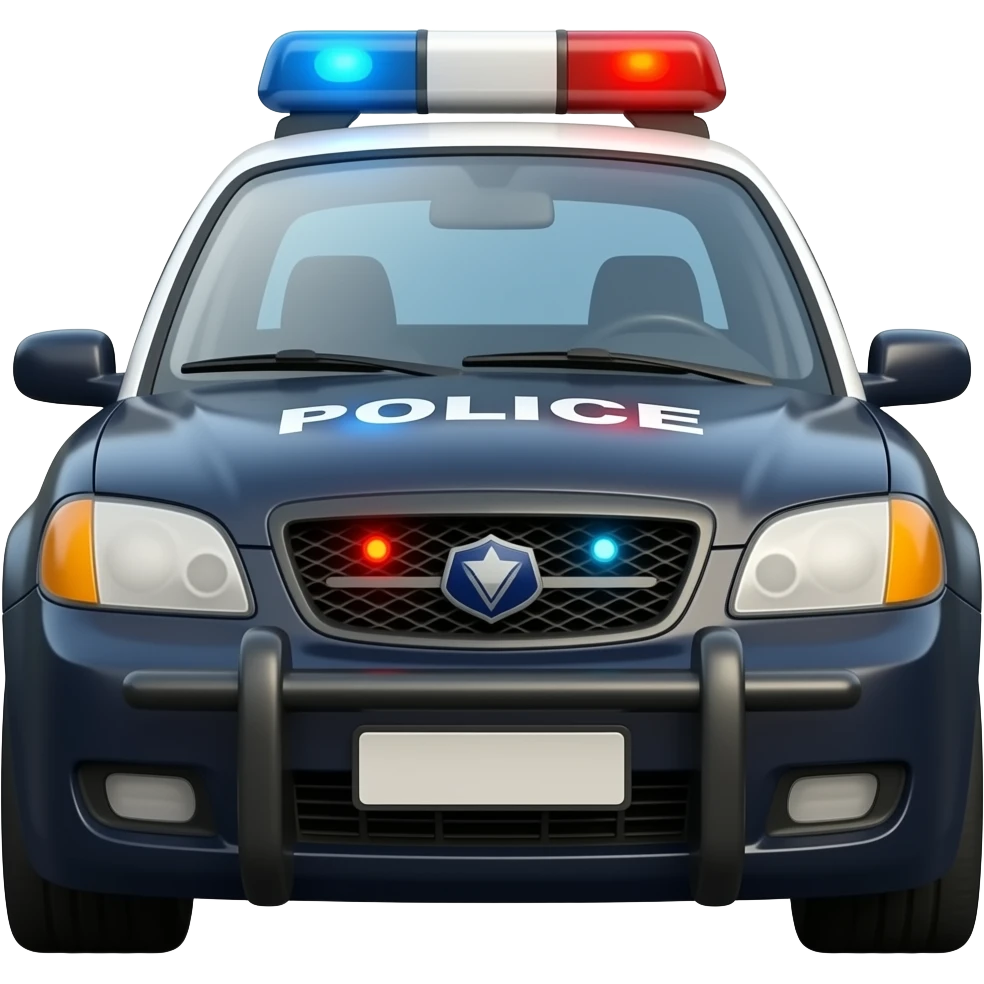 Police Car Light Emoji emoji