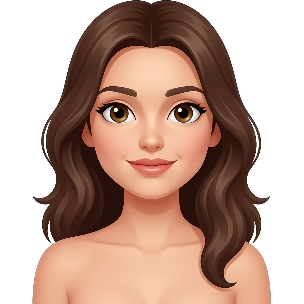 Woman naked emoji