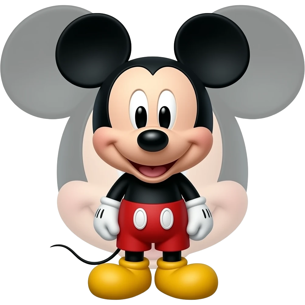 Mickey Mouse emoji tiny emoji