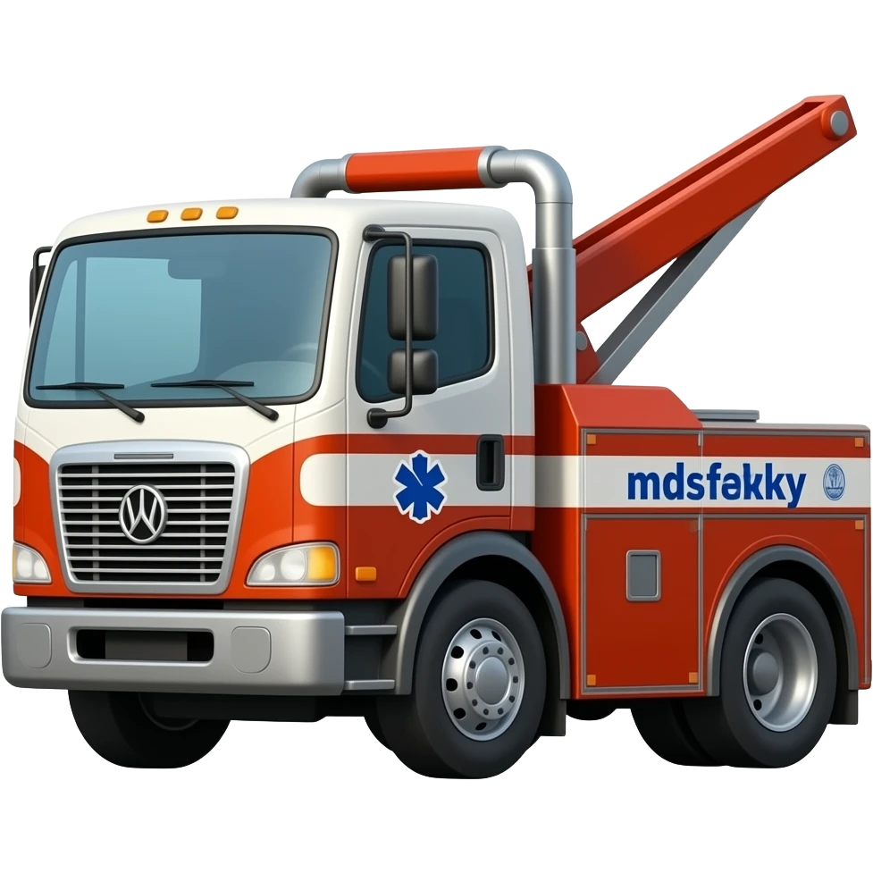 Paramedic Tow Truck emoji
