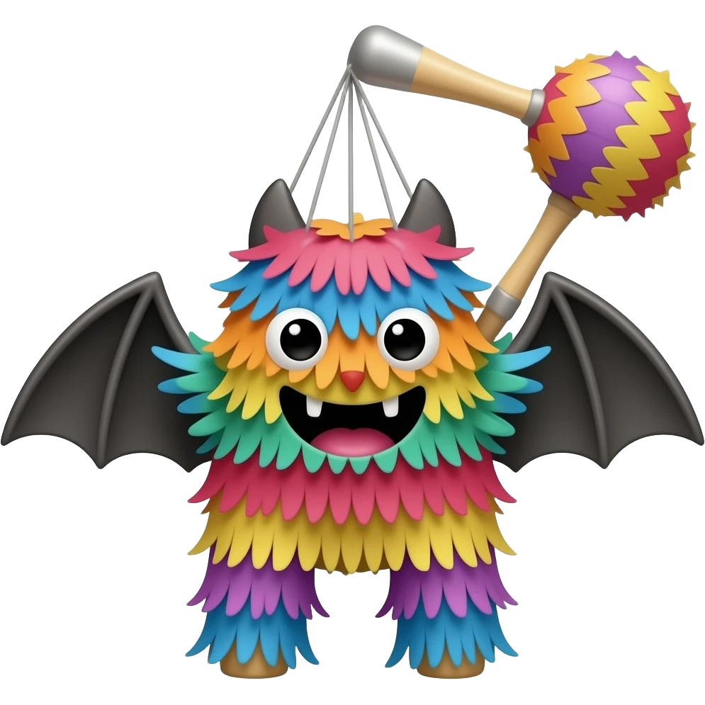 bate para golpearpiñata emoji