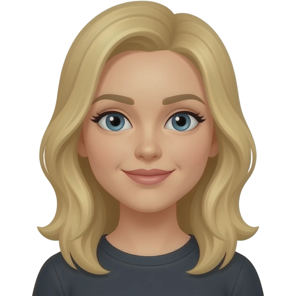 女设计金发 emoji