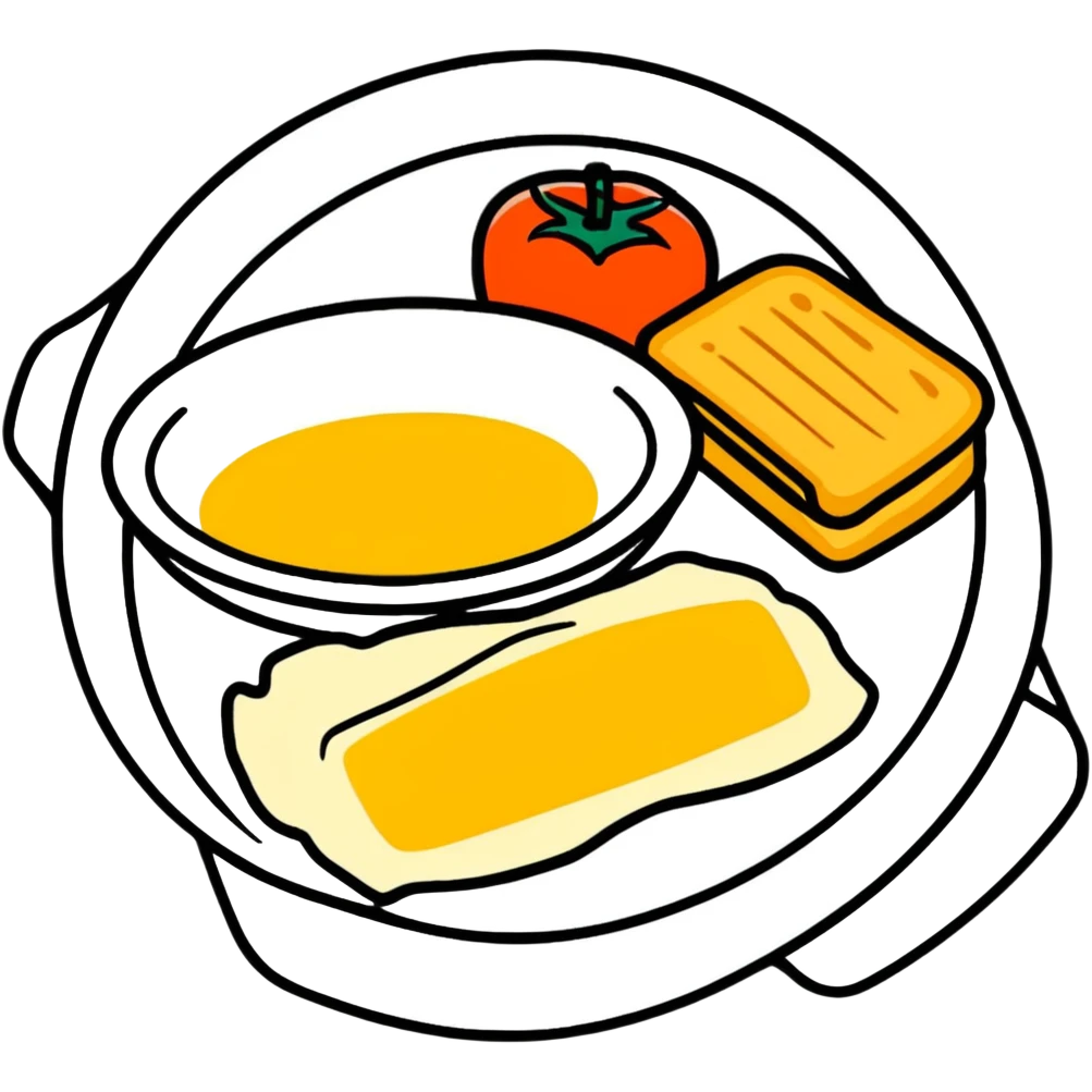 Plate of food emoji