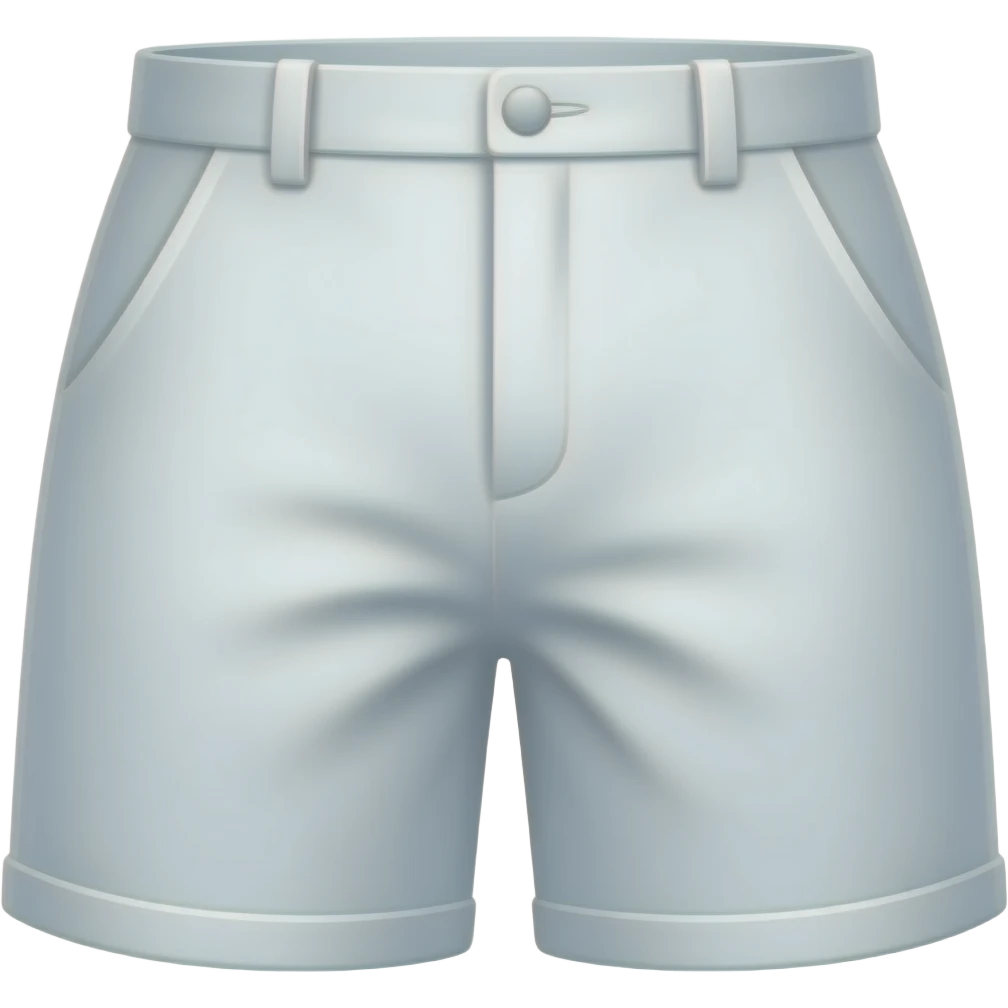 Pantalon blanco corto emoji