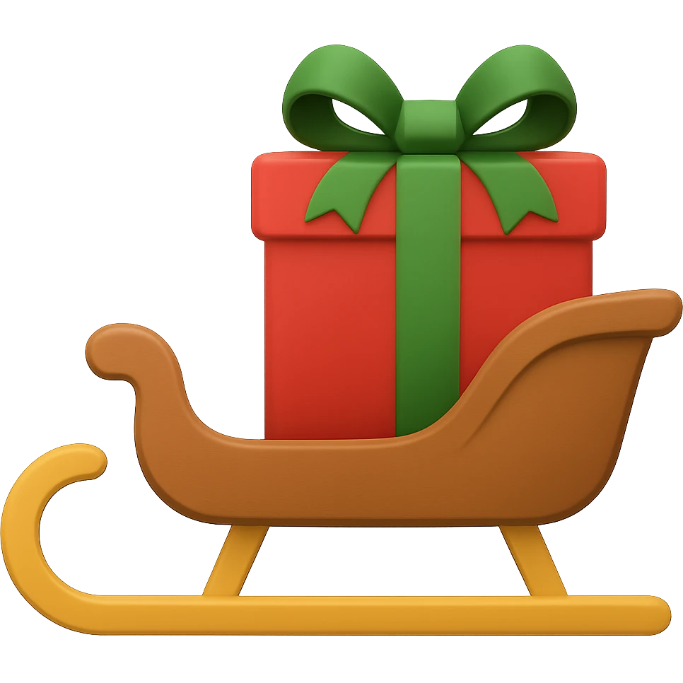 Christmas slay emoji, remove background emoji