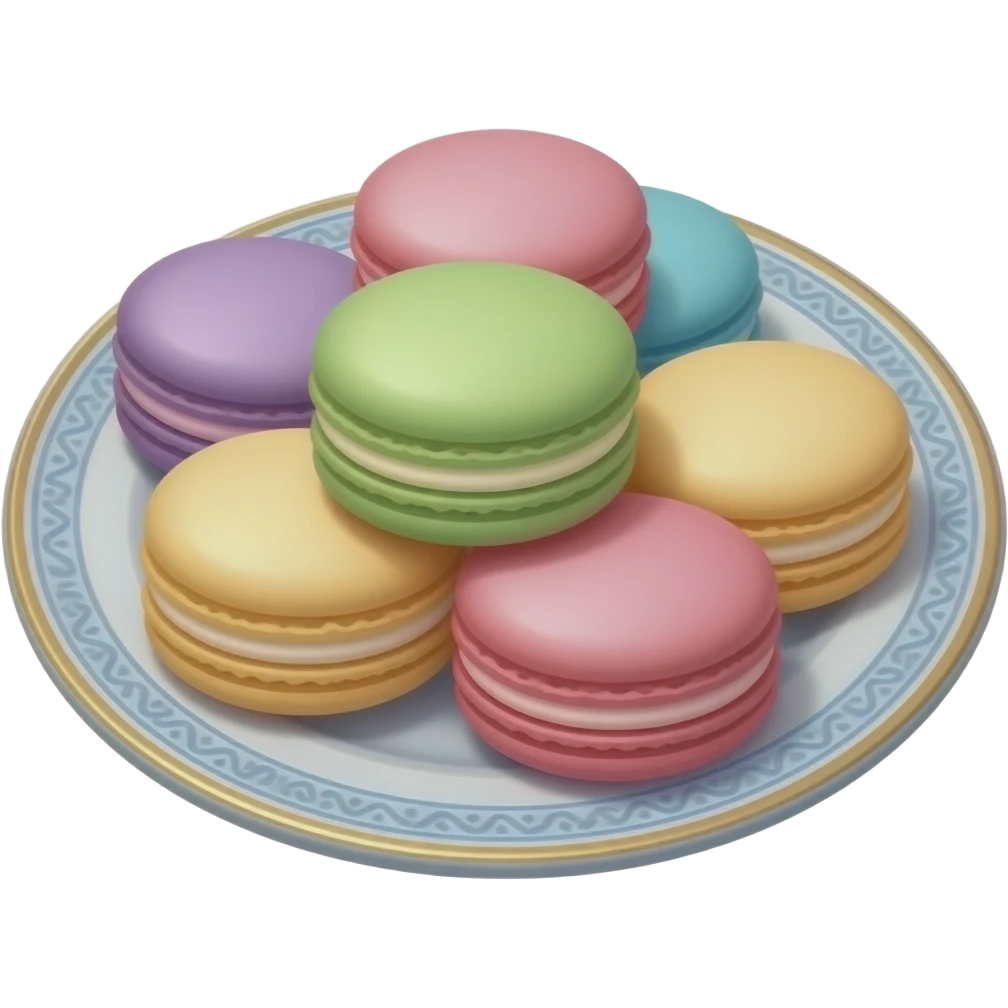 Macarons aesthetic emoji
