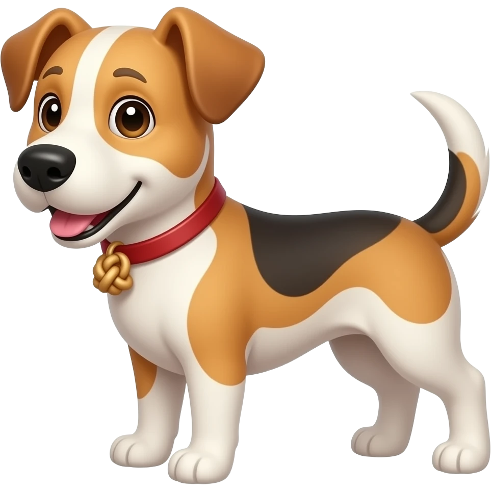 Dog knot emoji