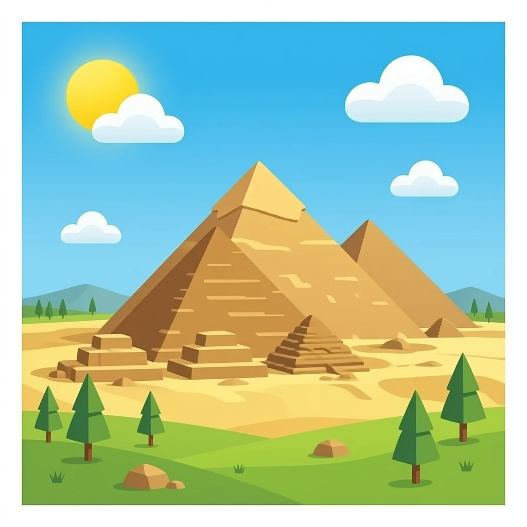Pyramid emoji