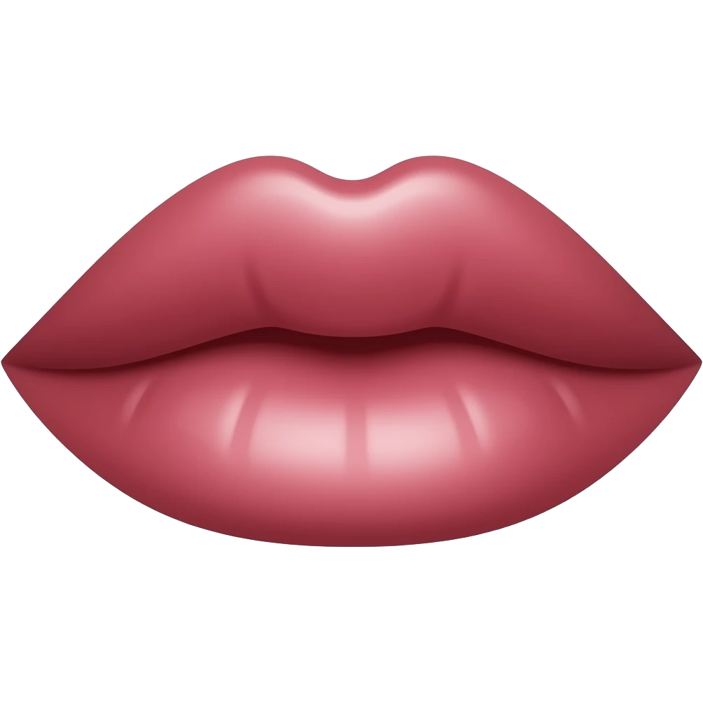 эмоджи телеграм чмок помадой  цвет c97f8b как рисунок не реалистично emoji