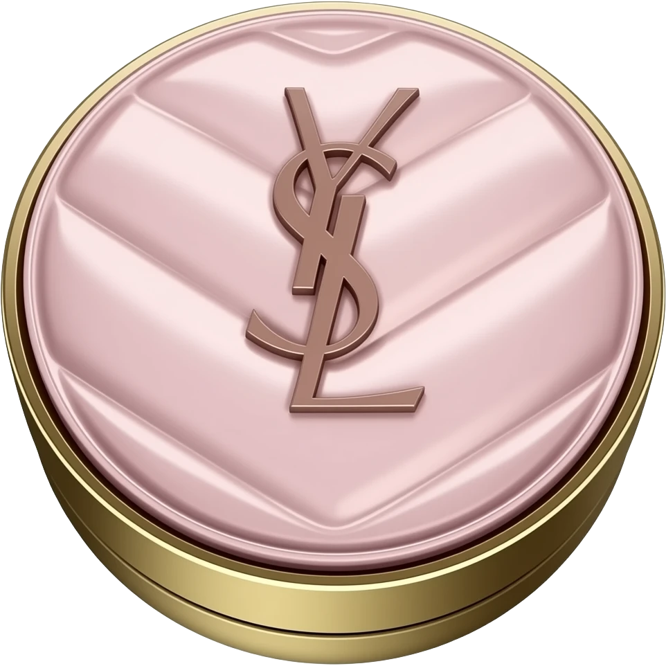 YSL Pink Liquid Foundation Cushion emoji