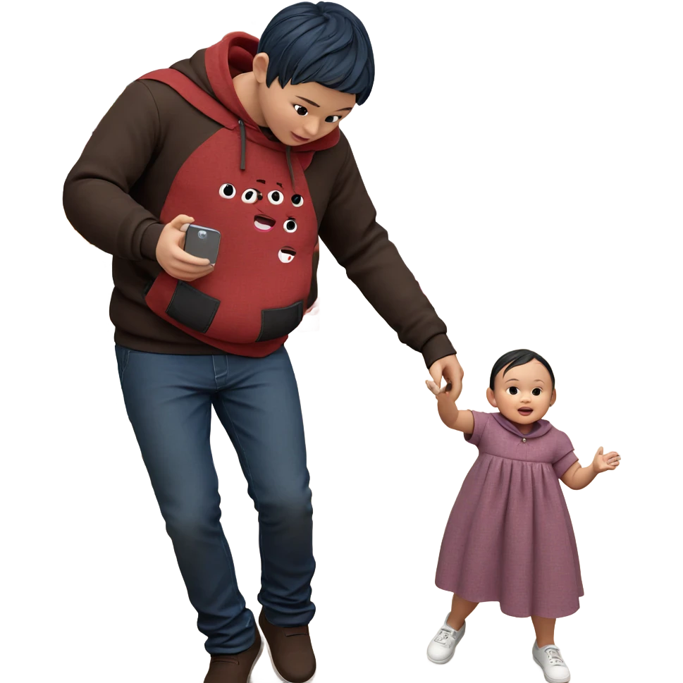 shopping together in cozy store emoji