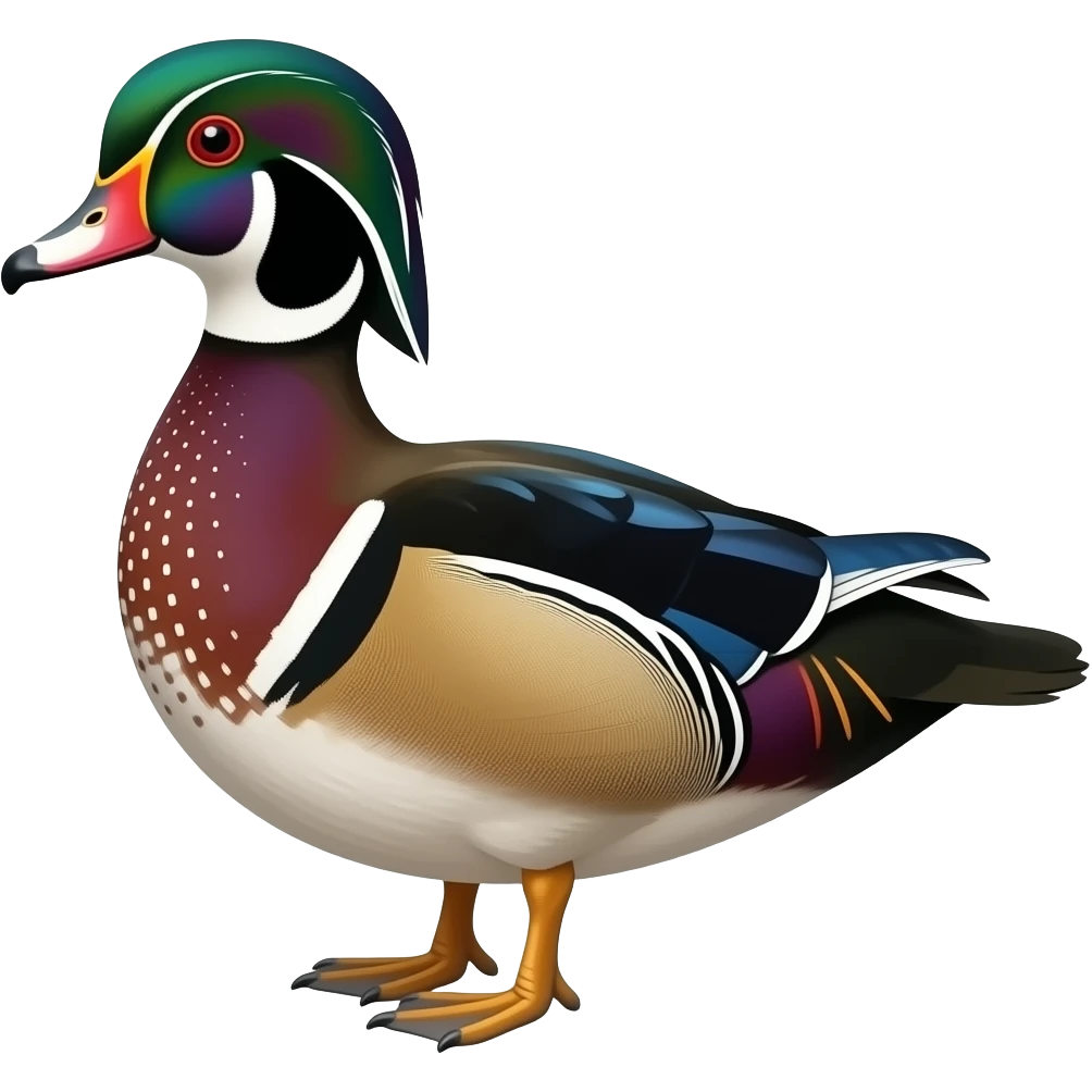 Wood duck emoji
