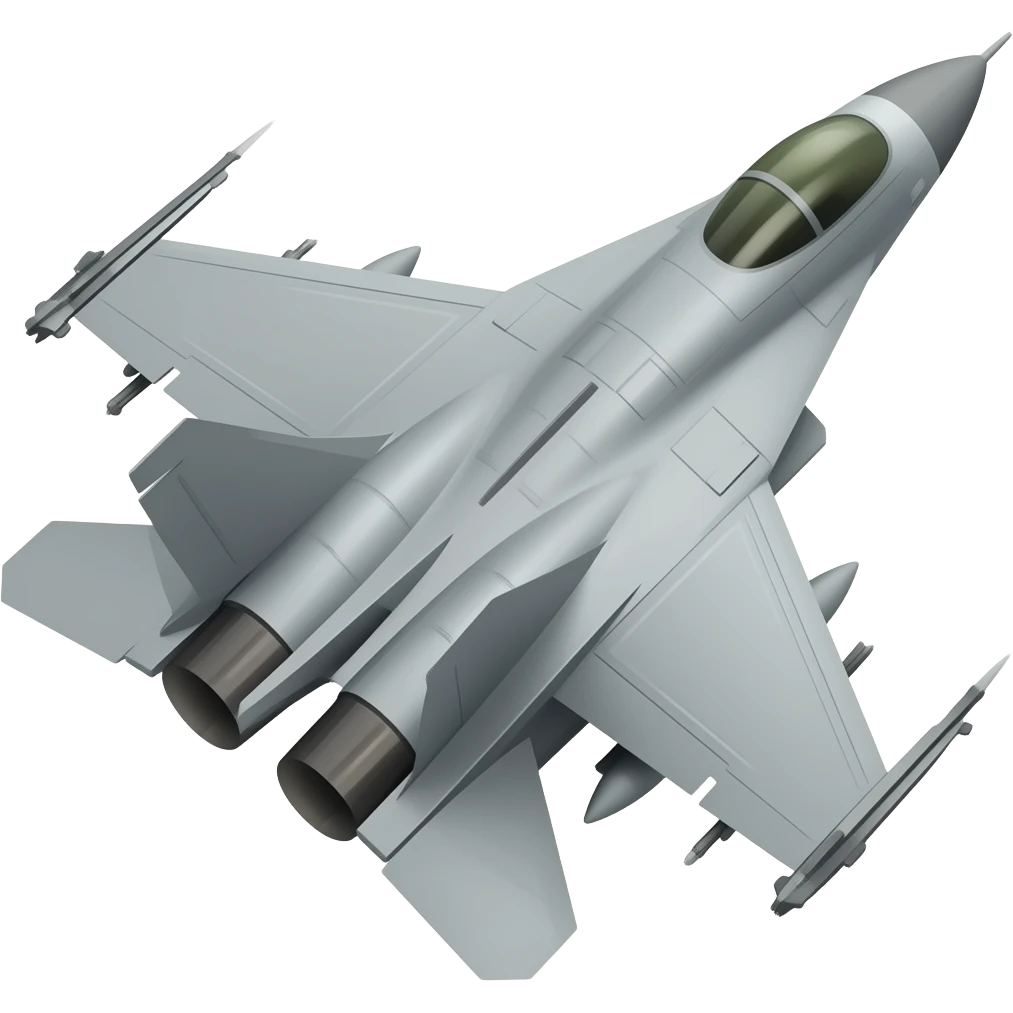 Fighter jet emoji