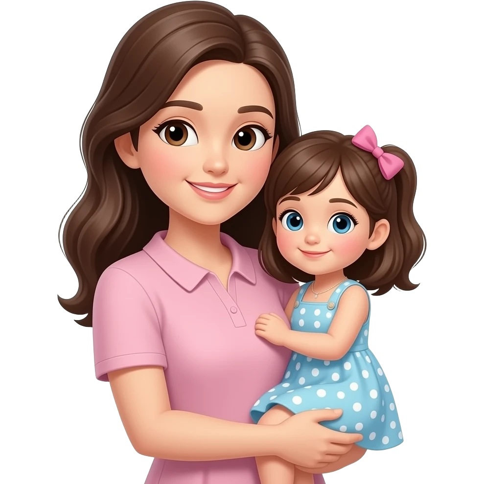 عايز ام ماسكة بنتها emoji