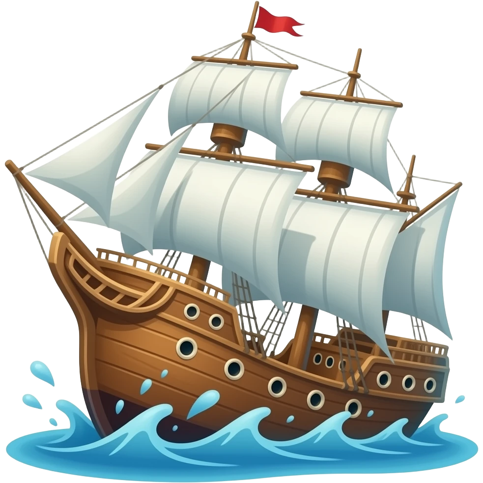 the ship is sinking emoji