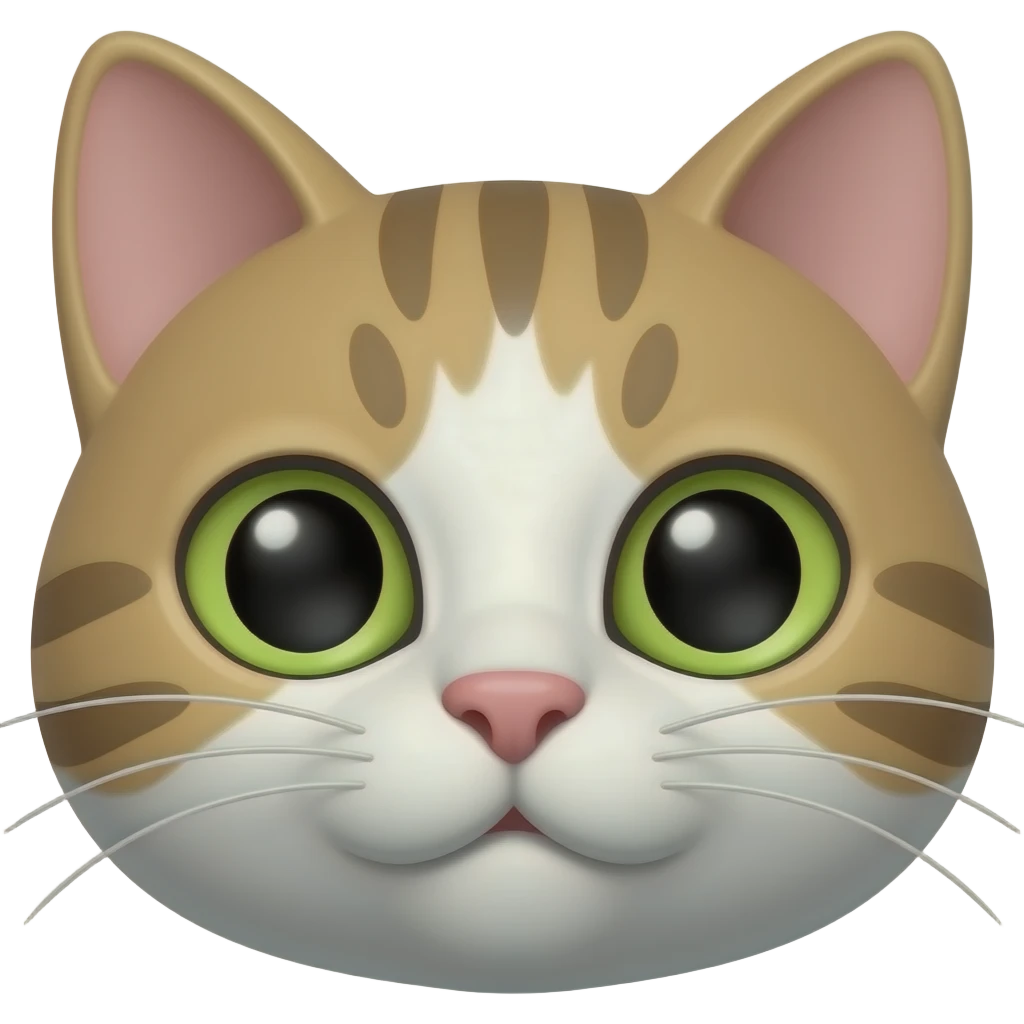 make a cat emoji eyes like this 🙄 emoji