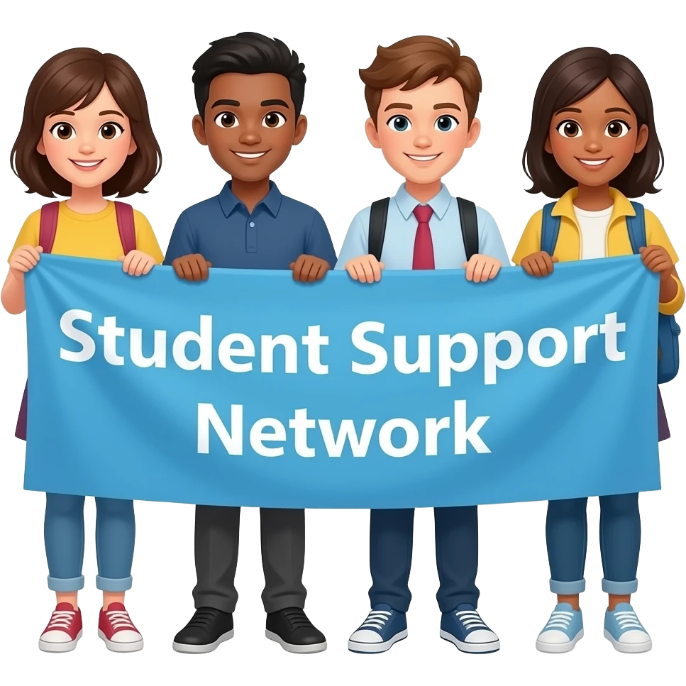 Student support network emoji