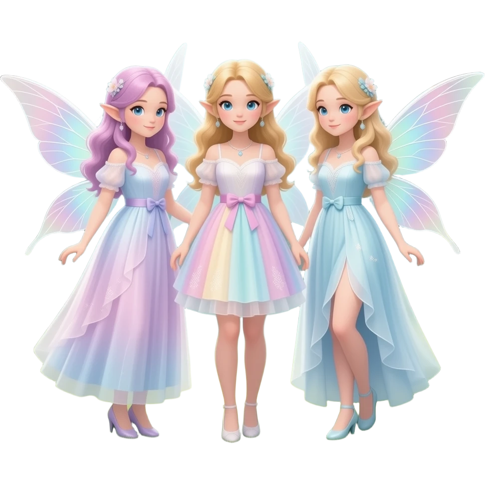 Three Fairies emoji