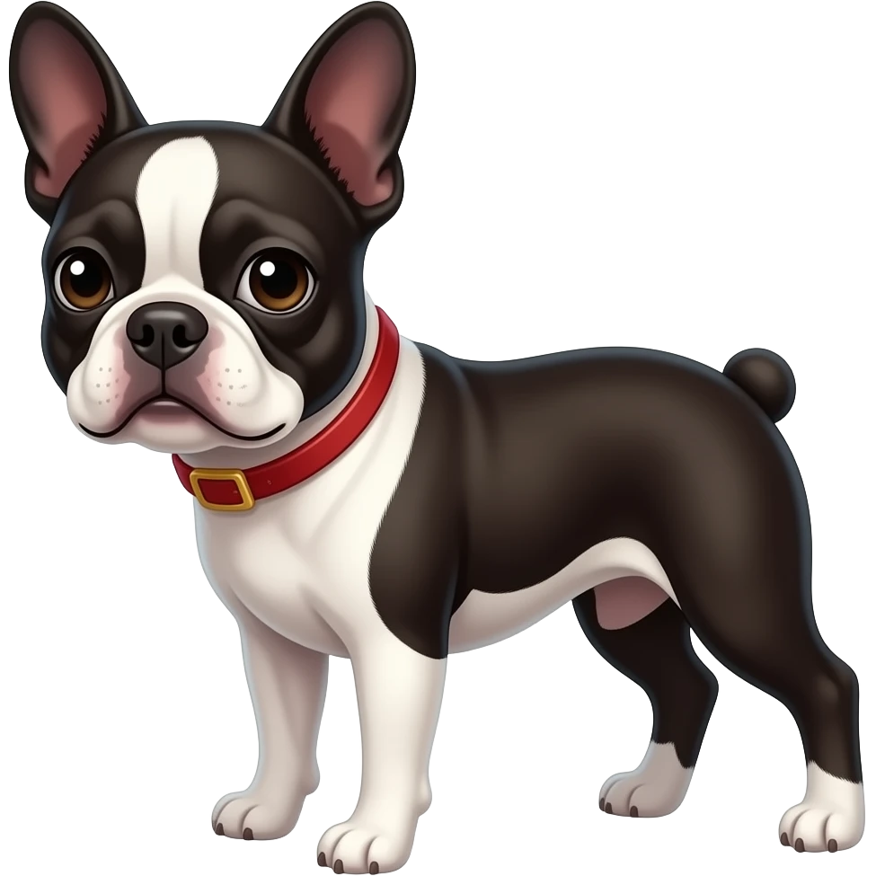 Boston terrier emoji