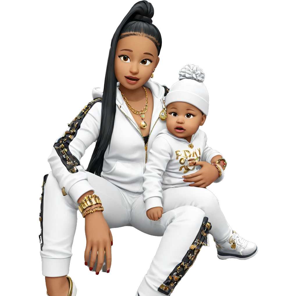 girl with hat and jewelry emoji