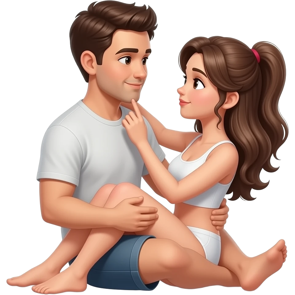 This guy having sex with her emoji