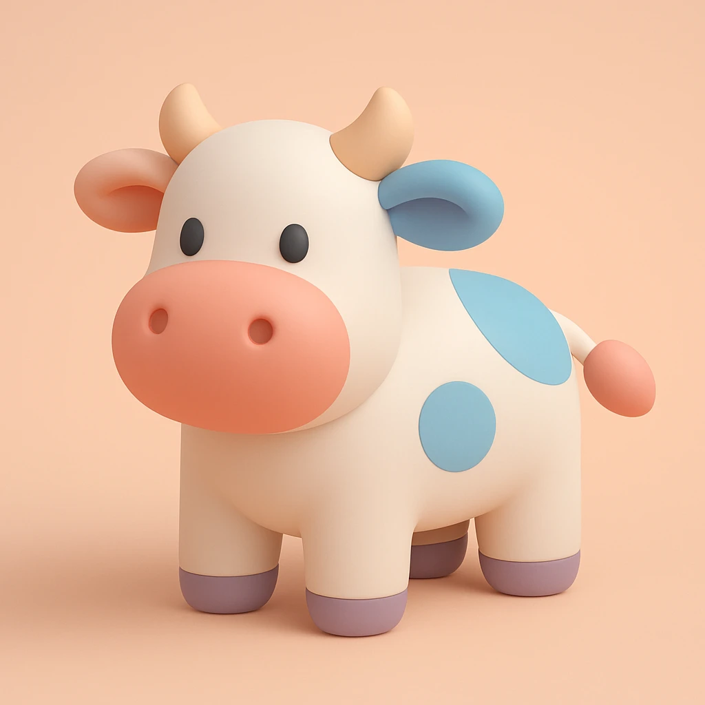 Cow emoji