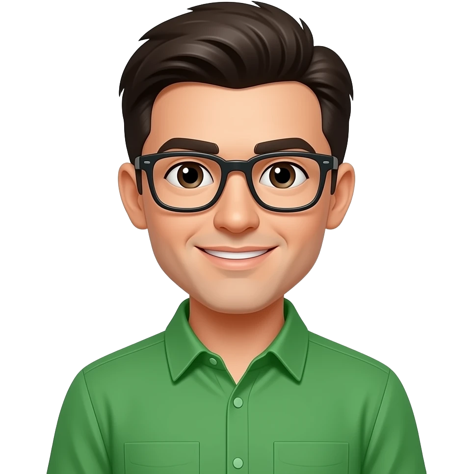 change the shirt color to green emoji