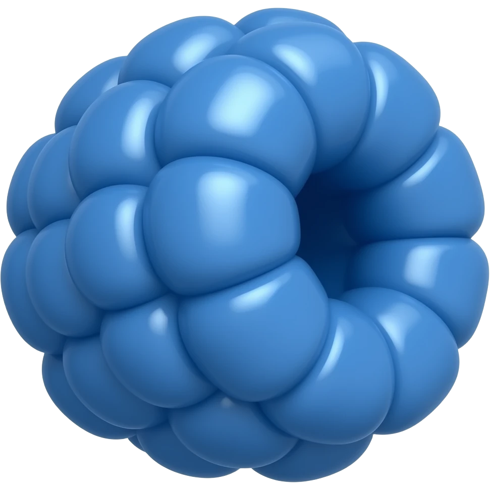 Blue Raspberry emoji