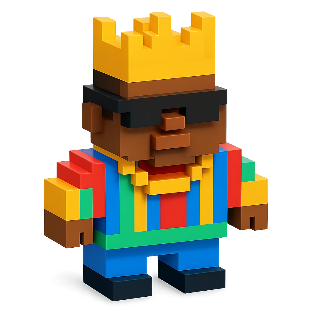 The Notorious B.I.G. rapper emoji