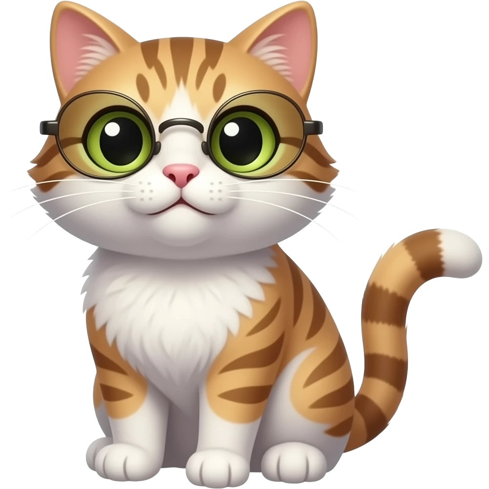 Cat wearing sunglasses emoji