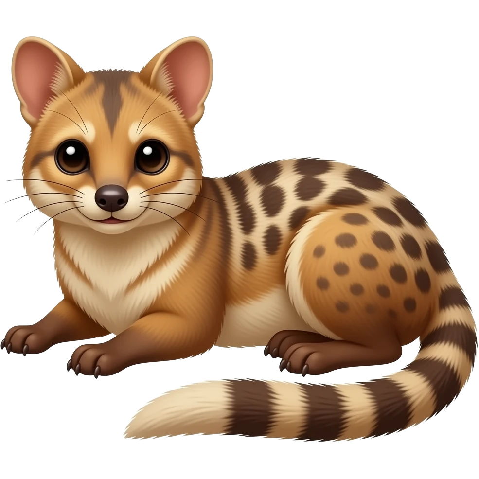 Spotted Quoll lying down emoji